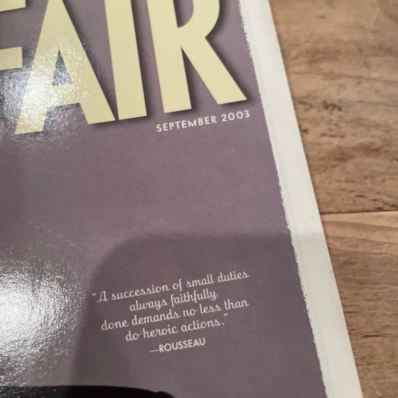 Vanity Fair 20th Anniversary 2003 Collector. Prince William Turns 21 No Label - Picture 8 of 9